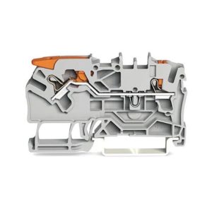 Wago 2102-1201 2 İletkenli 2,5mm2 Klemens Kollu Gri