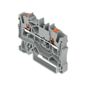 Wago 2202-1201 2 İletkenli 2,5mm2 Klemens Gri