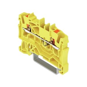 Wago 2202-1306 3 İletkenli 2,5mm2 Klemens Sarı