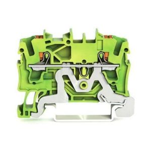 Wago 2202-1207 2 İletkenli 2,5mm2 Klemens Sarı-Yeşil