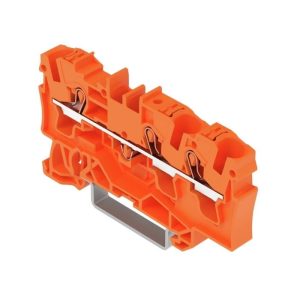 Wago 2206-1202 2 İletkenli 6mm2 Klemens Turuncu