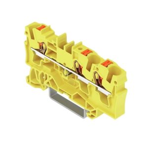 Wago 2004-1406 4 İletkenli 4mm2 Klemens Sarı
