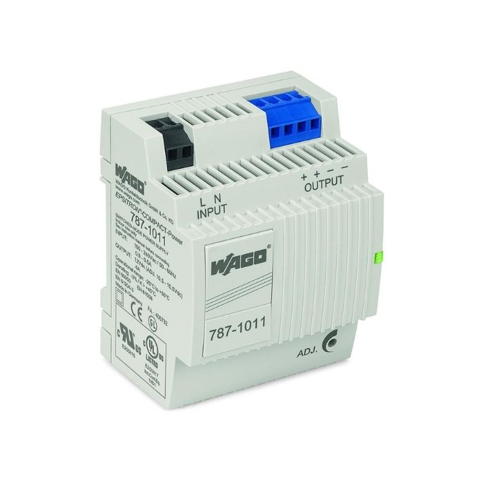 Wago 787-1020 5A 1 Faz Ray Tipi Güç Kaynağı